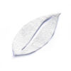 Kép 2/2 - ezüst-fehér színű bio selyem szemhéjpor